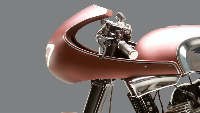 Minimalist Custom Royal Enfield Continental GT 650 | Krom Works